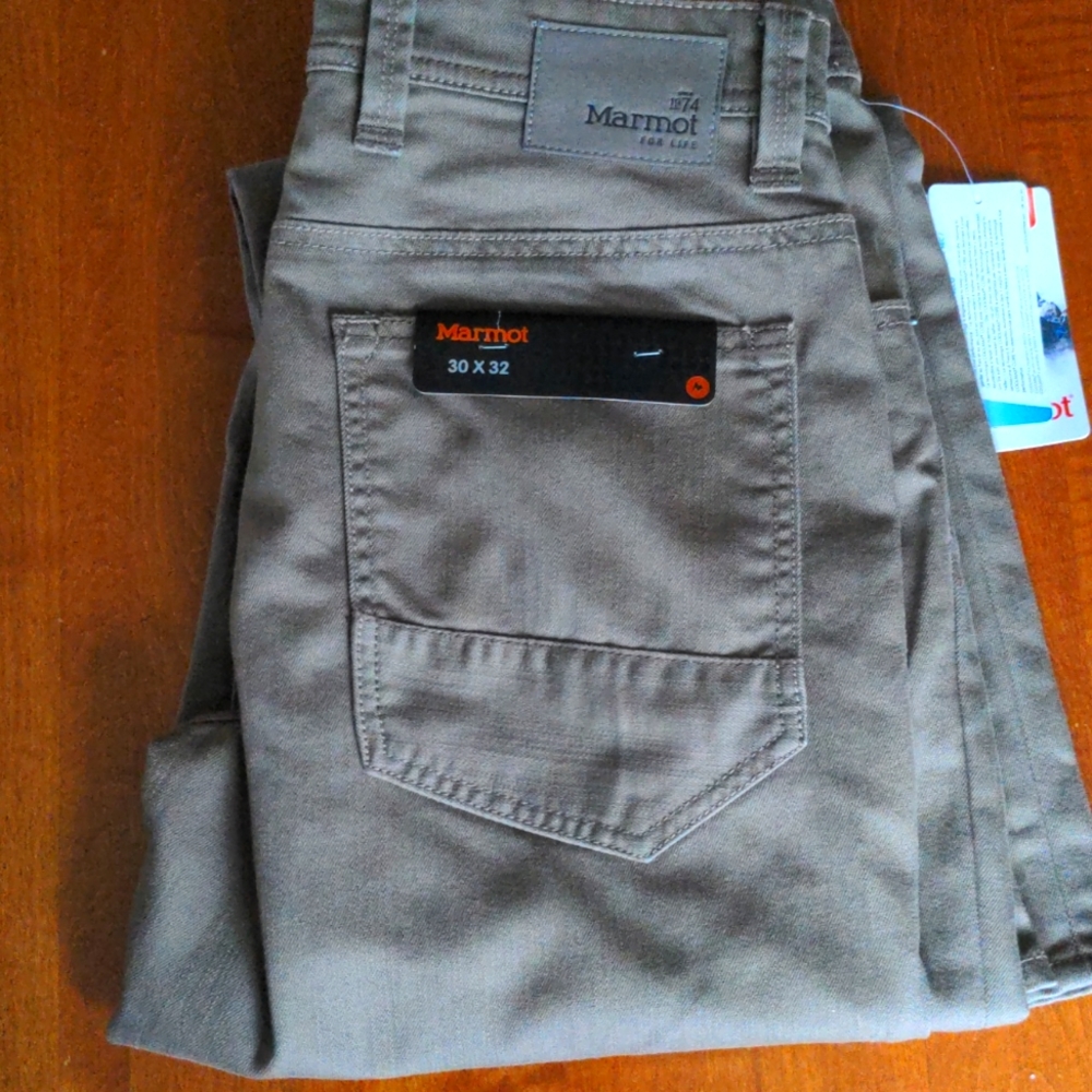 Marmot Morrison Jean NWT size 30